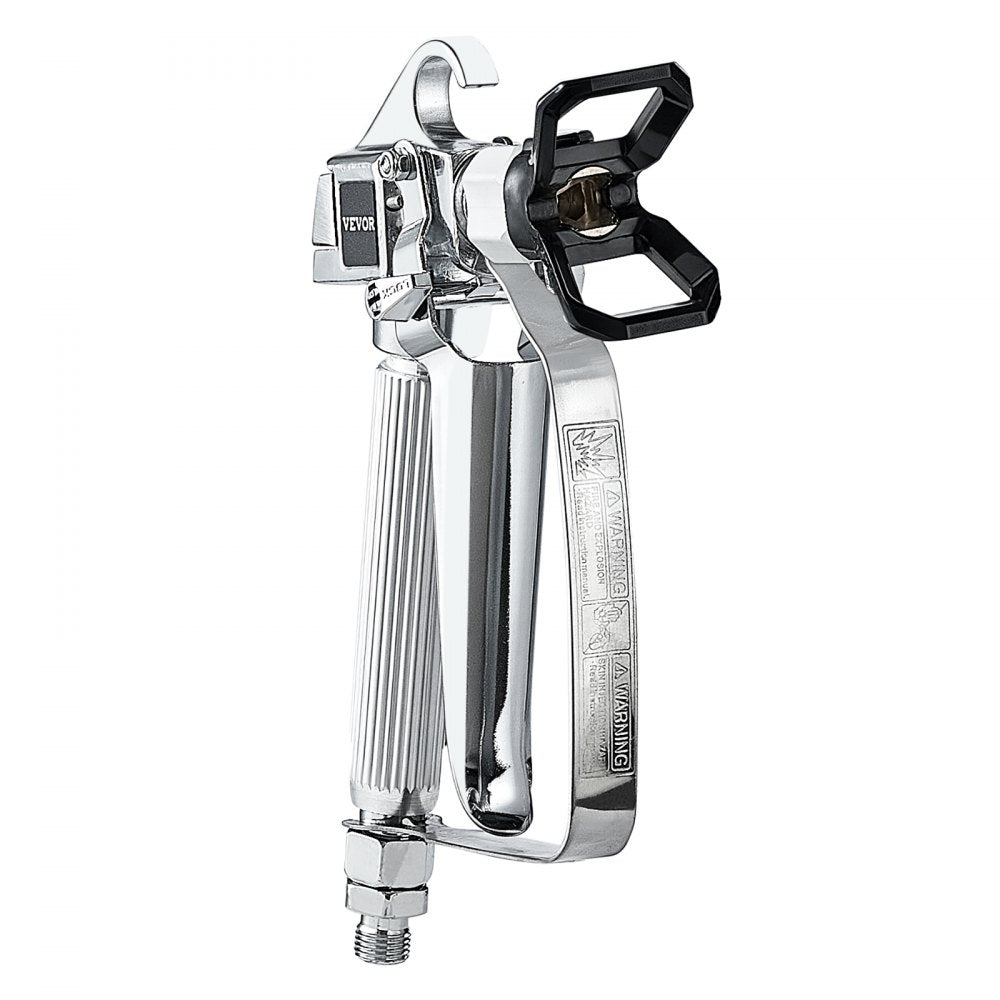 VEVOR Airless Paint Spray Gun, 3600PSI High Pressure Airless Paint Sprayer Gun with 5 Tips, 211, 315, 417, 517, 623, Swivel Joint Airless Spray Gun Kit with Filters, Cleaning Needle and Brush