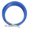 VEVOR 50ft Airless Paint Sprayer Hose, 1/4 in Universal Airless Paint Spray Hose, 4350 PSI High Pressure Flexible Airless Sprayer Hose, Multi-Layer Reinforced Steel Wire Braid Hose for Paint Sprayer