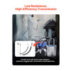 VEVOR Suction Hose Tube and Reflux Line Sets, Aluminum Alloy an Rubber Suction Hose and Reflux Line Set, Paint Sprayers Tool Part, Compatible with Multiple Airless Spraying/Line Painting Machine