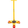VEVOR Machinery Skate Dolly, 6614 LBS/3T Industrial Machinery Mover with Handle, Carbon Steel Machinery Moving Skate with 3 360° Swivel PU Wheels, 360° Rotation Non-Slip Cap for Warehouse, Workshop