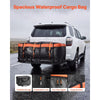 VEVOR Hitch Mount Cargo Carrier, 60" x 36" x 6" Folding Rear Luggage Rack Basket with Waterproof Cargo Bag, 500LBS Capacity High-Strength Steel Hitch Cargo Carrier Fits 2" Receiver for SUV Pickups