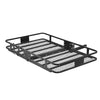 VEVOR Hitch Mount Cargo Carrier, 60" x 36" x 6" Folding Rear Luggage Rack Basket with Waterproof Cargo Bag, 500LBS Capacity High-Strength Steel Hitch Cargo Carrier Fits 2" Receiver for SUV Pickups