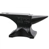 VEVOR Single Horn Anvil, 25lbs Cast Steel Anvil, High Hardness Rugged Round Horn Anvil for Blacksmiths, with Stable Base, Metal Working Tool for Metal Bending, Shaping, Twisting, Craft Projects
