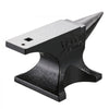 VEVOR Single Horn Anvil, 25lbs Cast Steel Anvil, High Hardness Rugged Round Horn Anvil for Blacksmiths, with Stable Base, Metal Working Tool for Metal Bending, Shaping, Twisting, Craft Projects