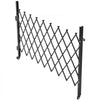 VEVOR Single Folding Security Gate, Lockable Scissor Gate with 360° Swivel Casters, Outdoor Barricade Steel Retractable Gates, for Entry Security, Garage, Warehouse & Pool, 74.80 x 51.57 in (W x H)