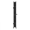 VEVOR Single Folding Security Gate, Lockable Scissor Gate with 360° Swivel Casters, Outdoor Barricade Steel Retractable Gates, for Entry Security, Garage, Warehouse & Pool, 86.61 x 86.81 in (W x H)