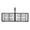 VEVOR Hitch Cargo Carrier with Bike Racks, 62" x 20" x 3" Hitch Mount Cargo Carrier for 2 Mountain Bikes, 500LBS Capacity High-Strength Steel Rear Luggage Basket Fits 2" Receiver for SUVs Pickups