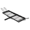 VEVOR Hitch Cargo Carrier with Bike Racks, 62" x 20" x 3" Hitch Mount Cargo Carrier for 2 Mountain Bikes, 500LBS Capacity High-Strength Steel Rear Luggage Basket Fits 2" Receiver for SUVs Pickups