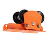 VEVOR Electric Hoist Manual Trolley, 2200 lbs/1 Ton Load for PA600 PA700 PA800 PA900 PA1000, Push Beam Trolley with Dual Wheels, 2.68"-4.33" Adjustable Beam Flange Width for Straight & Curved I-Beam