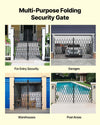 Multi-Purpose Folding Security Gate - entry, garage, warehouse, pool areas
