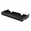 VEVOR 26" Wide Under Desk Drawer Slide Out, Under Desk Mounted Pull-out Drawer Attachment, Hidden Desktop Storage Organizer, Under Table Pencil Drawer for office Home Sit Stand Workstation, 29x9x4 in