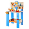 VEVOR Kids Workbench, 62 pcs, Wooden Tool Bench for Kids 3 Years and Up, Toddler Toy Workbench with Realistic Tools, Building Toy Set Creative & Educational Construction Toy for Boys & Girls