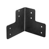 VEVOR Workbench Corner Bracket Kit, 6.50 x 6.50 x 6.50 inch / 165 x 165 x 165 mm, 2204lbs/1000kg Load Capacity, Heavy Duty Sturdy Steel Angle Brackets with Screws, for Desk Shop Table Platform, 8 Pcs