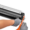 VEVOR Lake Weed Roller, 14.1 ft Stainless Steel Lake & Pond Weed Removal Tool, Muck Razer Aquatic & Sludge Tiller, Rid Roots and Muck Buildup, 6 Preassembled Stainless Steel Blades, 4 Aluminum Handles