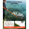 VEVOR Lake Weed Roller, 18 ft Lake & Pond Weed Removal Tool, Muck Razer Aquatic & Sludge Tiller, Rid Roots and Muck Buildup, 6 Preassembled Stainless Steel Blades, 5 Aluminum Handles, Easy Assembly