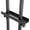 VEVOR Poster Stand, Adjustable Height Up to 75", Double-Sided Heavy Duty Pedestal Sign Holder, Floor Standing Sign Holder Banner Stand with Shock-absorbing Base for Display, for Board and Foam, Black