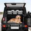 VEVOR Rear Trunk Cargo Rack, for 2007-2024 Jeep Wrangler JK 4-Door Hardtops, 300 lbs Capacity, Carbon Steel Basket Tray Interior Storage Luggage Carrier with Net, Shelf Stand Organizer for Camping Trip Gear, Black