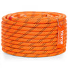VEVOR Dual Twisted Polyester Cord, 1/2 inch by 120 feet, 48-Strand, 8000 LBS Tensile Strength, Multi-Use Outdoor Rope for Arborist Activities, Hiking, Swinging, Rappelling, and Rescue, Or