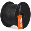 VEVOR Braided Nylon Cord, 3/16 inch by 250 feet, 32-Strand Design, 720 LBS Tensile Strength, Multi-Purpose Black Rope for Outdoor, Tree Work, Hiking, Swinging, and Rescue Operations