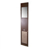 VEVOR Dog Door for Sliding Glass Door, 75 7/8 to 80 11/16 in Adjustable Height, Aluminum Alloy Frame with Rotating Hinges, Lock Design, 13 5/8 x 23 5/8 in Flap, Sliding Glass Pet Door for Renters