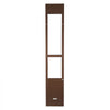 VEVOR Dog Door for Sliding Glass Door, 75 7/8 to 80 11/16 in Adjustable Height, Aluminum Alloy Frame with Rotating Hinges, Lock Design, 10 1/4 x 16 1/4 in Flap, Sliding Glass Pet Door for Renters