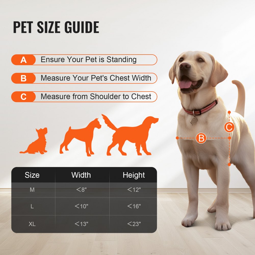VEVOR Dog Door for Sliding Glass Door, 75 7/8"-80 11/16" Adjustable Height Doggy Door for Sliding Doors, Aluminum Frame Tempered Glass Pet Door with Hinge Structure Flap and Lock for Small-Sized Dogs