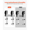 VEVOR 6.6FT Sliding Barn Door Hardware Kit, 330 LBS Weight Capacity, Compatible with 36 to 40 Inches Width & 1-3/8 to 1-3/4 Inches Thickness Single Sliding Barn Door, Durable Track & J-shape Roller