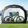 VEVOR Bike Storage Tent, 5 Bikes, Outdoor Spacious Bike Storage Tent with Ventilated Window, Waterproof Easy-to-Install Bike Tent with High Strength Fiberglass & Dual Zippers, Fit for Bicycle