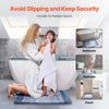 VEVOR Bathroom Rugs 30"x20" Bath Mat, Super Absorbent and Soft Microfiber Bathroom Mat with Non-Slip TPE Backing, Machine Washable and Quick Dry Bath Rugs, Bath Mats for Bathroom, Tub and Shower Floor