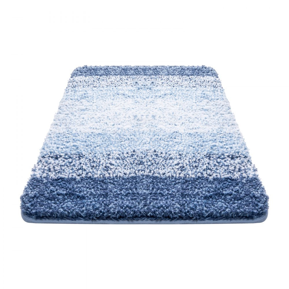VEVOR Bathroom Rugs 30"x20" Bath Mat, Super Absorbent and Soft Microfiber Bathroom Mat with Non-Slip TPE Backing, Machine Washable and Quick Dry Bath Rugs, Bath Mats for Bathroom, Tub and Shower Floor