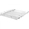 VEVOR 21.5"Wx21"Dx3.5"H Pull Out Cabinet Organizer, Heavy Duty Slide Out Pantry Shelves, Steel Roll Out Drawers, Sliding Drawer Storage for Home Under Sink, 23"Wx22"Dx7"H Install Size for Cabinet