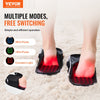 VEVOR Red Light Therapy for Foot, 660 & 850nm Red Light Therapy Slippers with 240 LEDs & 10 Hz/40 Hz Pulse Mode, Double-Sided LED Light Therapy Shoes for Feet Toe Instep Sole Pain Relief, Muscle Relax