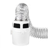 VEVOR 3-in-1 Indoor Dryer Vent Kit, with Bucket for Electric Dryer with 4-Inch by 5-Feet Extendable Exhaust Hose, Premium Quality & Light Weight & No Extra Accessories Required for Apartments, RVs