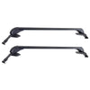 VEVOR Roof Rack Cross Bars, Universal Fit for Naked Roofs Without Raised Rails/Flush Rail/Black Moldings, 165 LBS Capacity, Lockable Heavy Duty Aluminum Crossbar Racks Roof Rail Rooftop Luggage Canoe