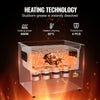VEVOR 10L Ultra Sonic Cleaner, 240W Digital Ultrasonic Cleaning Machine with Gentle Mode & Upgraded Degassing, 40kHz Industrial Ultrasound Cleaner with Heater & Timer for Retainer, Jewelry, Tools
