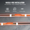 VEVOR Pipe Heating Cable, 3FT 7W/FT Heat Tape for Pipes with Built-in Thermostat, Water Pipe Heat Cable Protects PVC Hose, Metal and Plastic Pipe from Freezing