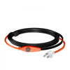 VEVOR Pipe Heating Cable, 3FT 7W/FT Heat Tape for Pipes with Built-in Thermostat, Water Pipe Heat Cable Protects PVC Hose, Metal and Plastic Pipe from Freezing