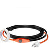 VEVOR Pipe Heating Cable, 3FT 7W/FT Heat Tape for Pipes with Built-in Thermostat, Water Pipe Heat Cable Protects PVC Hose, Metal and Plastic Pipe from Freezing