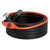 VEVOR Pipe Heating Cable, 80FT 7W/FT Heat Tape for Pipes with Built-in Thermostat, Water Pipe Heat Cable Protects PVC Hose, Metal and Plastic Pipe from Freezing