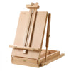 VEVOR French Easel with Legs Foldable and Portable Sketchbox Easel Stand, For Painting, Solid Beech Wood, Holds Canvas up to 33.86", Adjustable Height & Angle, with Drawer, Palette, Shoulder Strap