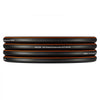 VEVOR Garden Hose, 25 ft 5/8" Heavy Duty 4-Layer Rubber Water Hose, 150PSI Working & 600PSI Burst, Flexible & Non-kink Outdoor Waterhose with 3/4" Fitting, Lightweight Hoses for Gardening Cleaning