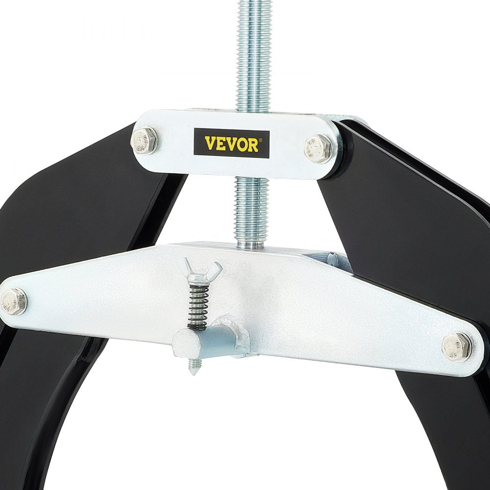 VEVOR Pipe Clamp, 5 to 12 in, High Strength Ultra Clamp with Quick Acting Screws, Steel Pipe Alignment Tool with Lightweight Design, Black