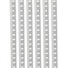 VEVOR Shelf Pilaster, 72.7-inch 20 Pack, Adjustable Shelf Brackets Steel Mortise Mount Pilaster Strip Standards with 140 Screws, Suitable for Wall Shelving System Cabinet Closet Organization