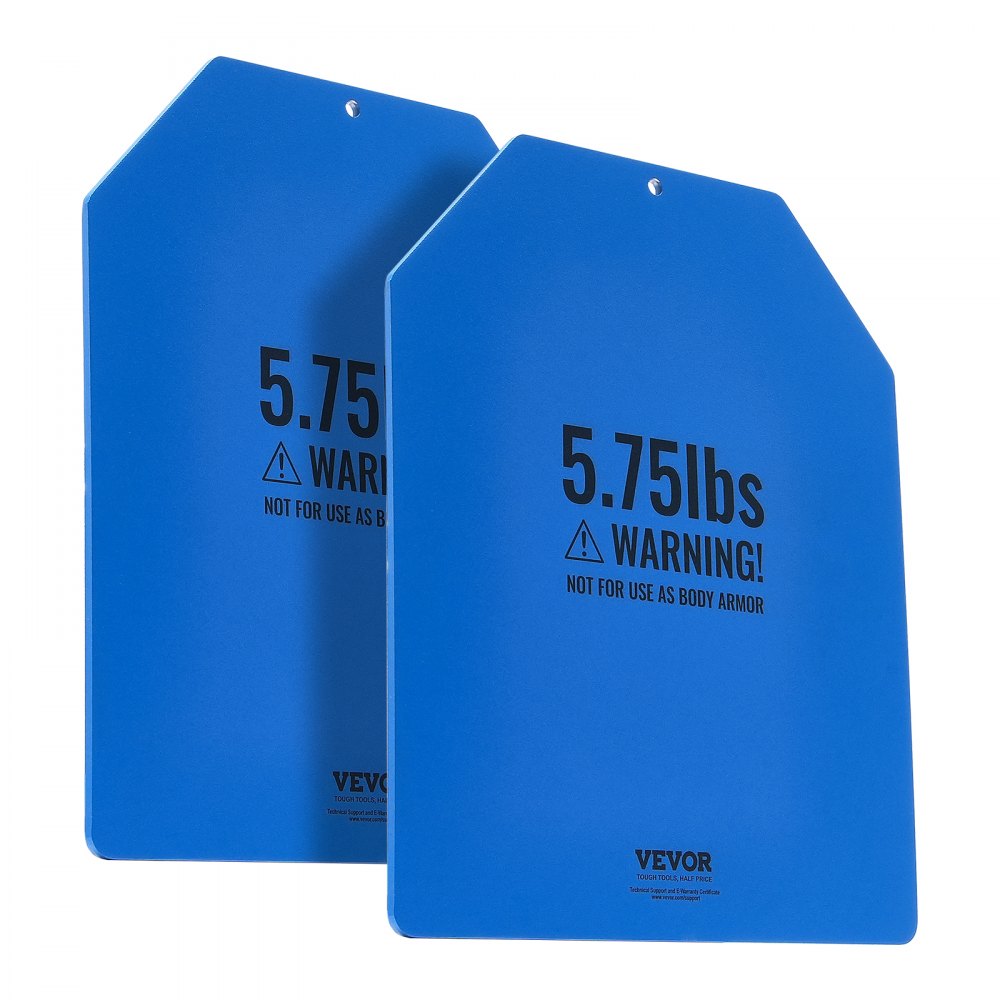 VEVOR Weight Vest Plates, 5.75 LB Pairs, Premium Steel Weighted plates, Contoured Ergonomic Fit – WODs, Additional Weight for Weight Vests, for Strength Training, Running, Fitness, Heavy Workouts