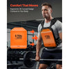 VEVOR Curved Weight Vest Plates, 8.75 LB Pairs, Premium Steel Tactical Weighted Plates for Vest, Ergonomic Design, for Strength Endurance Training, Running, Jogging, Fitness, Heavy Workouts