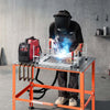 VEVOR Welding Table, 36" x 24" Welding Workbench with 800LBS Weight Capacity, Heavy-Duty Steel Work Table Platform with 0.63" Fixture Holes for Welding, Metal Fabrication, Assembly, Repair Tasks