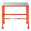 VEVOR Welding Table, 36" x 24" Welding Workbench with 800LBS Weight Capacity, Heavy-Duty Steel Work Table Platform with 0.63" Fixture Holes for Welding, Metal Fabrication, Assembly, Repair Tasks