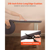 VEVOR Baby Proofing Edge Corner Protector, 18 ft Edge Cushion, 8 Corner Pads, Soft NBR Foam, 3M Adhesive, Child Proof Table Safety Bumper Guards, Easy Installation, for Furniture Fireplace Protection