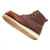 VEVOR Steel Toe Work Boots, US Size 11.5, Waterproof Moc Toe Work Boots for Men, Slip-Resistant Work Boot, Lightweight and Breathable EVA Rubber Sole Mens Boots for Industry Construction, Brown