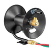 VEVOR Welding Hose Reel, Hand Crank Rewind Hose Reel with 3FT Lead-in Hose and 9/16"-18 B Fittings, Ceiling/Wall Mount Heavy Duty Steel Reel for Workshops Garages (Welding Hose Not Included)